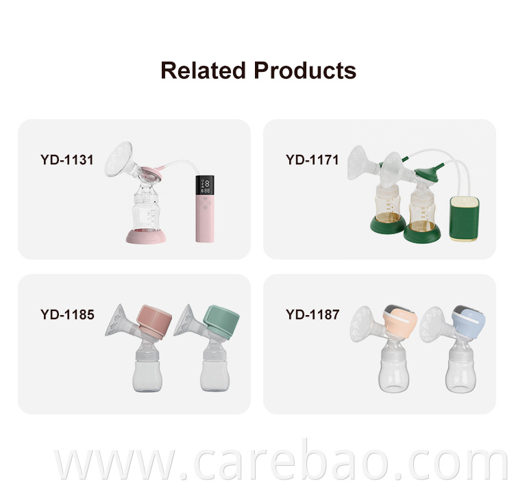 Bottle Handsfree 2022 Carebao Wireless Wearable Hands Free Breastfeeding Breast Pump